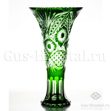 Хрустальная ваза (цветной хрусталь) 100244 Гусевской Хрустальный завод