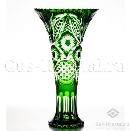 Хрустальная ваза (цветной хрусталь) 100244 Гусевской Хрустальный завод