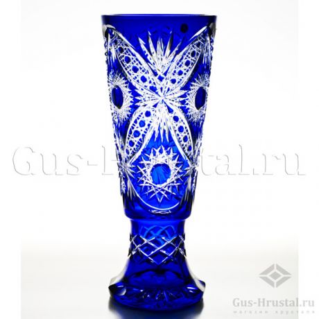 Хрустальная ваза (цветной хрусталь) 100245 Гусевской Хрустальный завод