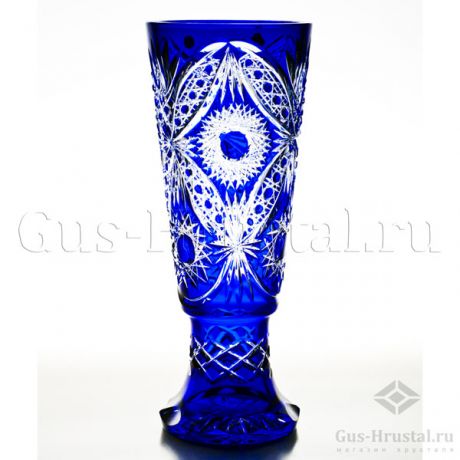 Хрустальная ваза (цветной хрусталь) 100245 Гусевской Хрустальный завод