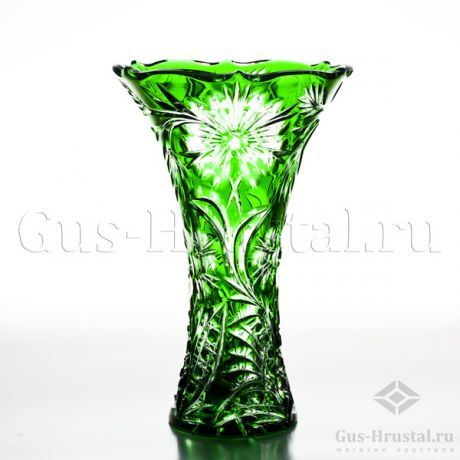 Хрустальная ваза (цветной хрусталь) 100251 Гусь-Хрустальный