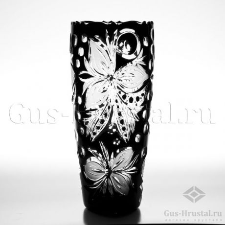 Хрустальная ваза (цветной хрусталь) 100348 Гусь-Хрустальный