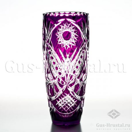 Хрустальная ваза (цветной хрусталь) 100360 Гусевской Хрустальный завод