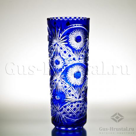 Хрустальная ваза (цветной хрусталь) 100517 Гусевской Хрустальный завод