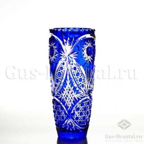 Хрустальная ваза (цветной хрусталь) 100518 Гусевской Хрустальный завод
