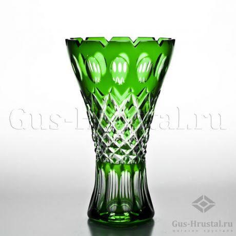 Хрустальная ваза (цветной хрусталь) 100737 Гусь-Хрустальный