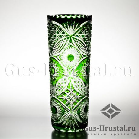 Хрустальная ваза (цветной хрусталь) 100937 Гусевской Хрустальный завод