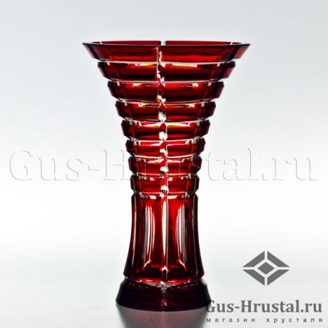 Хрустальная ваза Модерн (цветной хрусталь) 100228 Гусевской Хрустальный завод