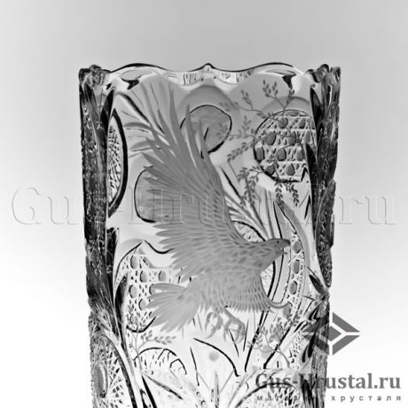 Хрустальная ваза с гравировкой Орел 103048 Гусь-Хрустальный