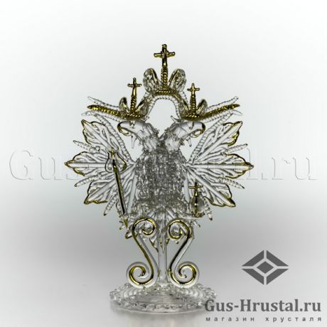 Сувенир Герб (горный хрусталь) 101156 Гусь-Хрустальный