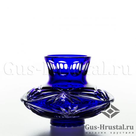Декоративная хрустальная ваза (цветной хрусталь) 101334 Гусевской Хрустальный завод
