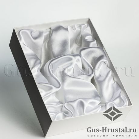 Коробка для свадебных бокалов (белая) 101509 Gus-Hrustal.ru