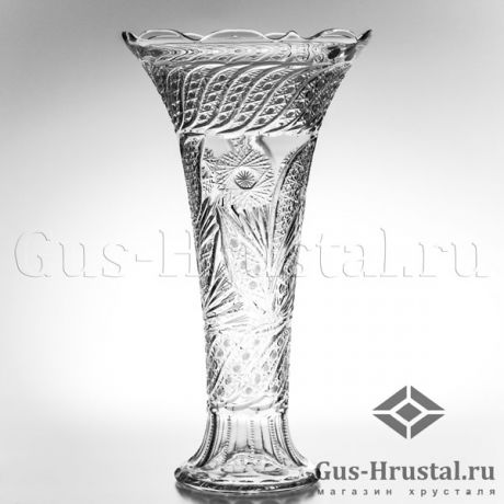 Хрустальная ваза Лотос 101669 Гусевской Хрустальный завод