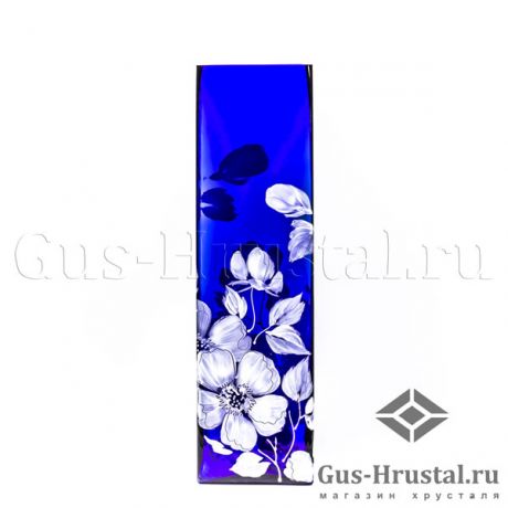 Ваза для цветов Купава (стекло, ручная роспись) 101793 Никольск