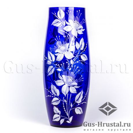 Ваза для цветов Ночная орхидея(стекло, ручная роспись) 101808 Никольск