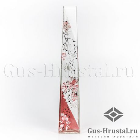 Ваза для цветов Ваниль (стекло, ручная роспись) 101815 Никольск
