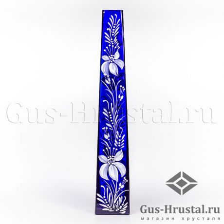 Ваза для цветов Лилия (стекло, ручная роспись) 101818 Никольск
