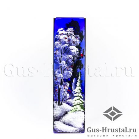 Ваза для цветов Времена года (стекло, ручная роспись) 101848 Никольск
