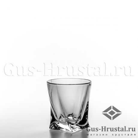 Хрустальные стаканы для виски Квадро 102330 CRYSTALITE BOHEMIA