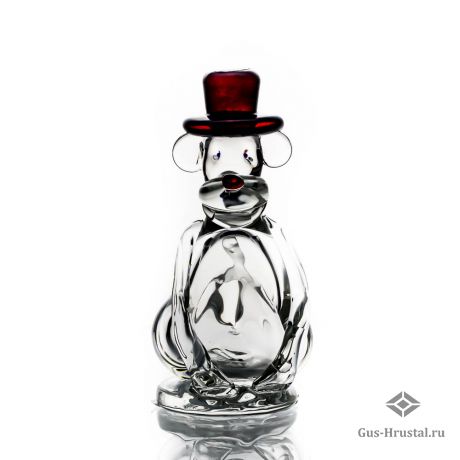 Стеклянный сувенир Обезьяна-буржуй 103026 NEMAN (Glass)