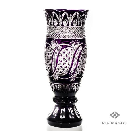 Хрустальная ваза Георгин 160018 Бахметьевская артель