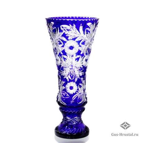 Хрустальная ваза Гвоздика 160168 Бахметьевская артель