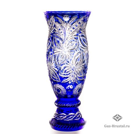 Хрустальная ваза Георгин 170037 Бахметьевская артель