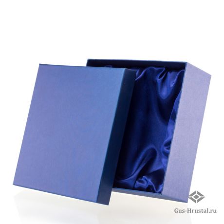 ​Подарочная коробка для 2-х бокалов синяя (H-250 D-100)  960037 Gus-Hrustal.ru