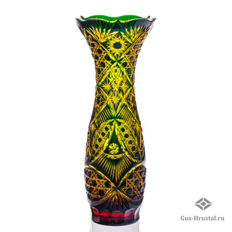 Хрустальная ваза Натали (цветной хрусталь) 169361 Гусевской Хрустальный завод