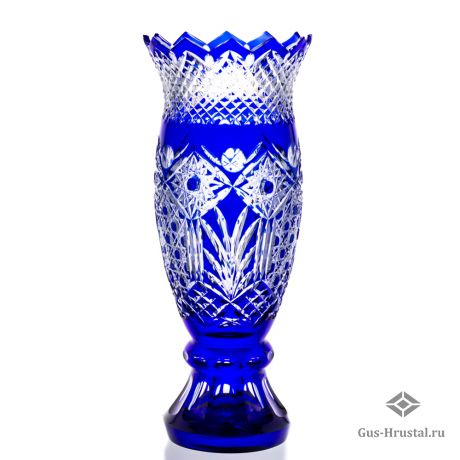 Хрустальная ваза Георгин 170216 Бахметьевская артель