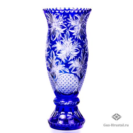 Хрустальная ваза Георгин 170265 Бахметьевская артель