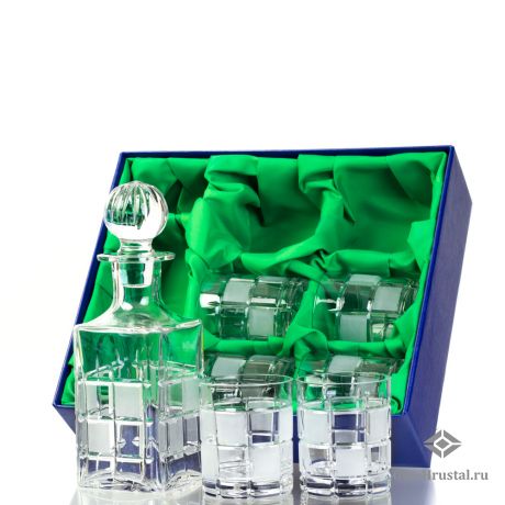 Подарочный набор для виски: штоф и шесть стаканов 110024 NEMAN