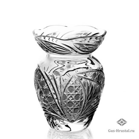 Хрустальная ваза Маки 160452 Гусевской Хрустальный завод