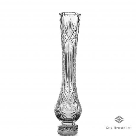 Хрустальная ваза "Флейта" 160480 Бахметьевская артель