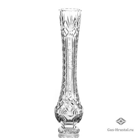 Хрустальная ваза "Флейта" 160484 Бахметьевская артель