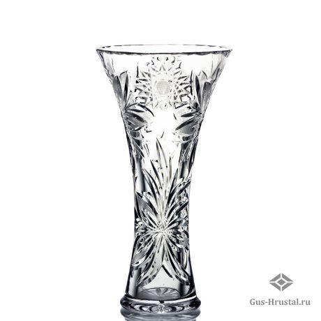 Хрустальная ваза Лотос 160516 Бахметьевская артель