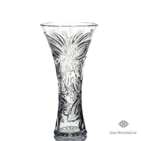 Хрустальная ваза Лотос 160518 Бахметьевская артель