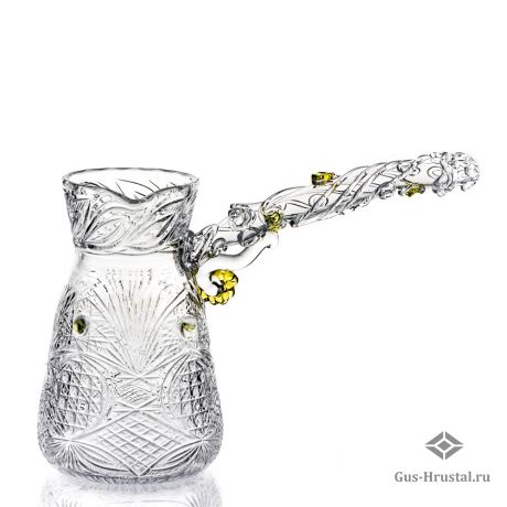 Турка для варки кофе (горный хрусталь, действующая!) 420005 Гусь-Хрустальный