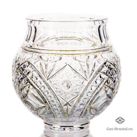 Хрустальная ваза Роуз-боул 160553 Бахметьевская артель
