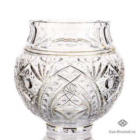 Хрустальная ваза Роуз-боул 160553 Бахметьевская артель
