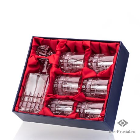 Подарочный набор для виски: штоф и шесть стаканов 110066 NEMAN (Сrystal)