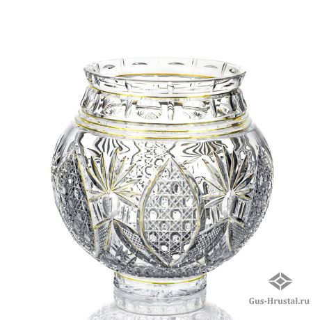 Хрустальная ваза Роуз-боул 160595 Бахметьевская артель