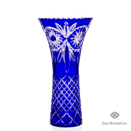 Хрустальная ваза Цветник 170618 Бахметьевская артель