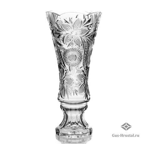 Хрустальная ваза Гвоздика 160645 Бахметьевская артель
