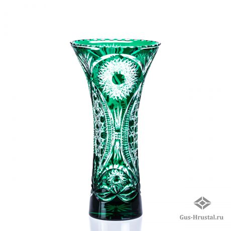 Хрустальная ваза Цветник 170631 Бахметьевская артель