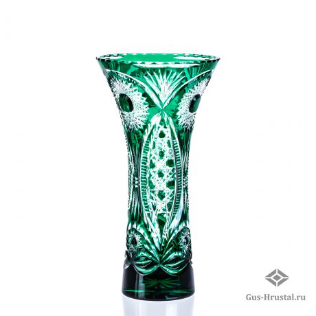 Хрустальная ваза Цветник 170631 Бахметьевская артель