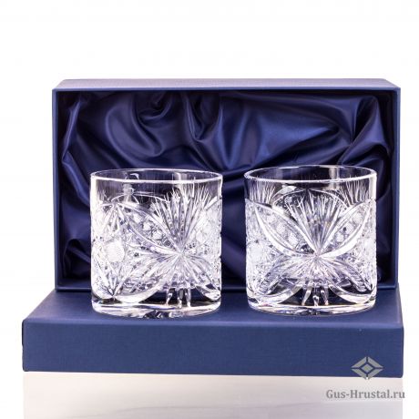 Хрустальные стаканы для виски Махаон (2 шт) 600129 Гусевской Хрустальный завод
