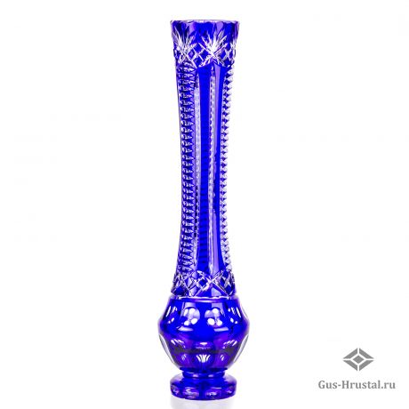 Хрустальная ваза Флейта 170646 Бахметьевская артель