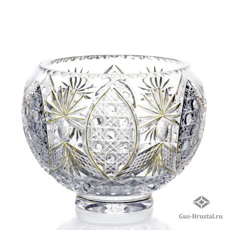 Хрустальная ваза Роуз-боул 160692 Бахметьевская артель