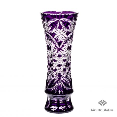 Хрустальная ваза Первоцвет 170714 Бахметьевская артель